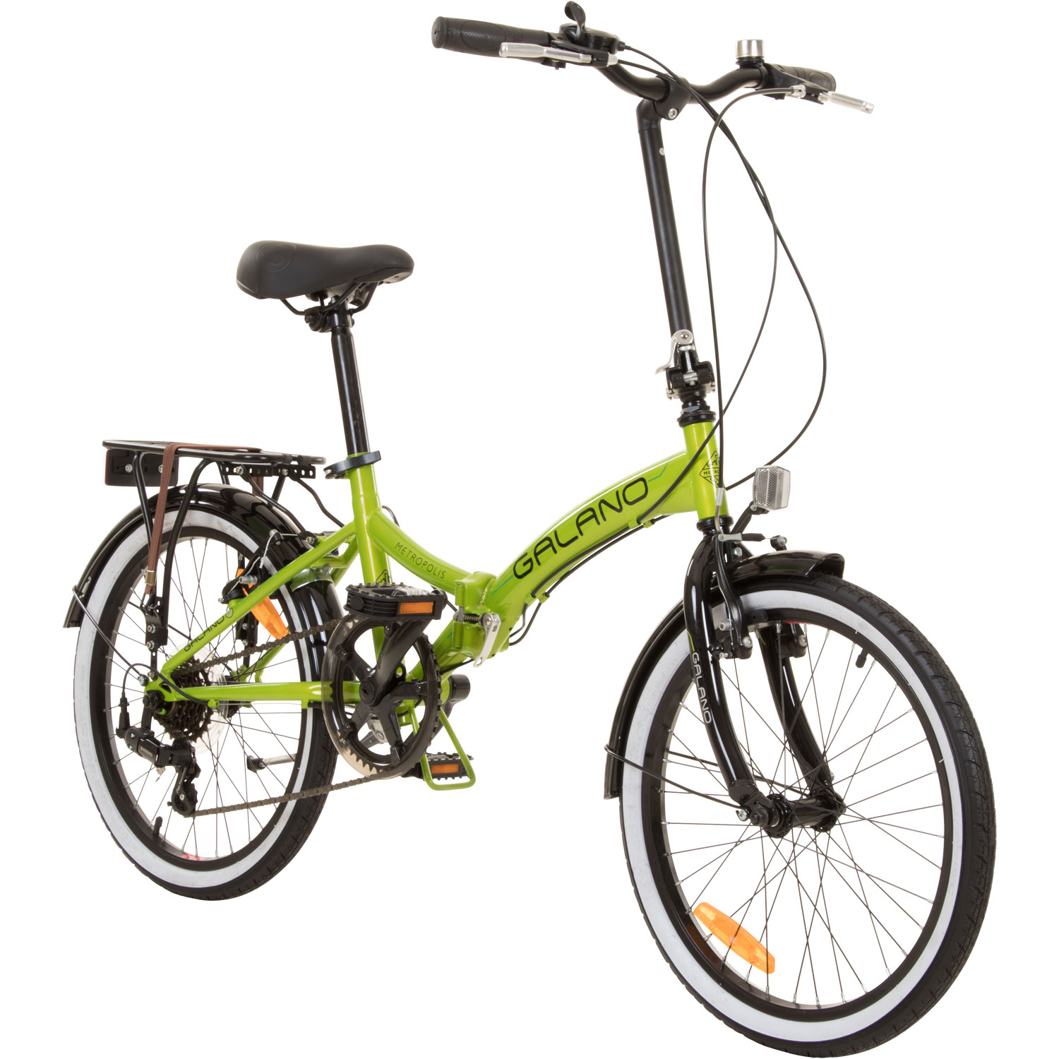 Klapprad 20 Zoll Faltrad City Bike Galano Metropolis