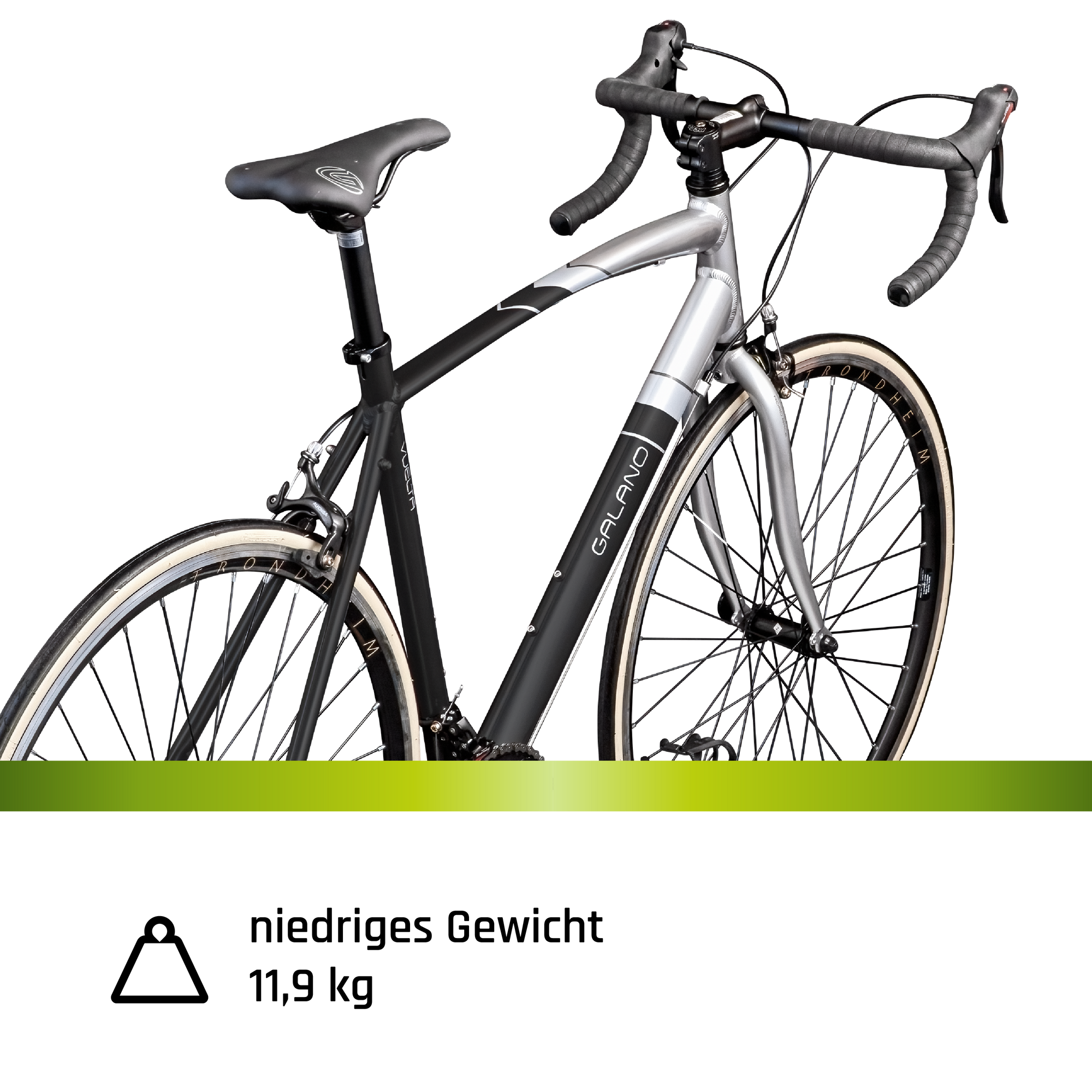Galano Vuelta STI Rennrad 28 Zoll Damen Herren ab 150 cm Fahrrad Fitnessrad  14 Gnge | pentagonsports.de