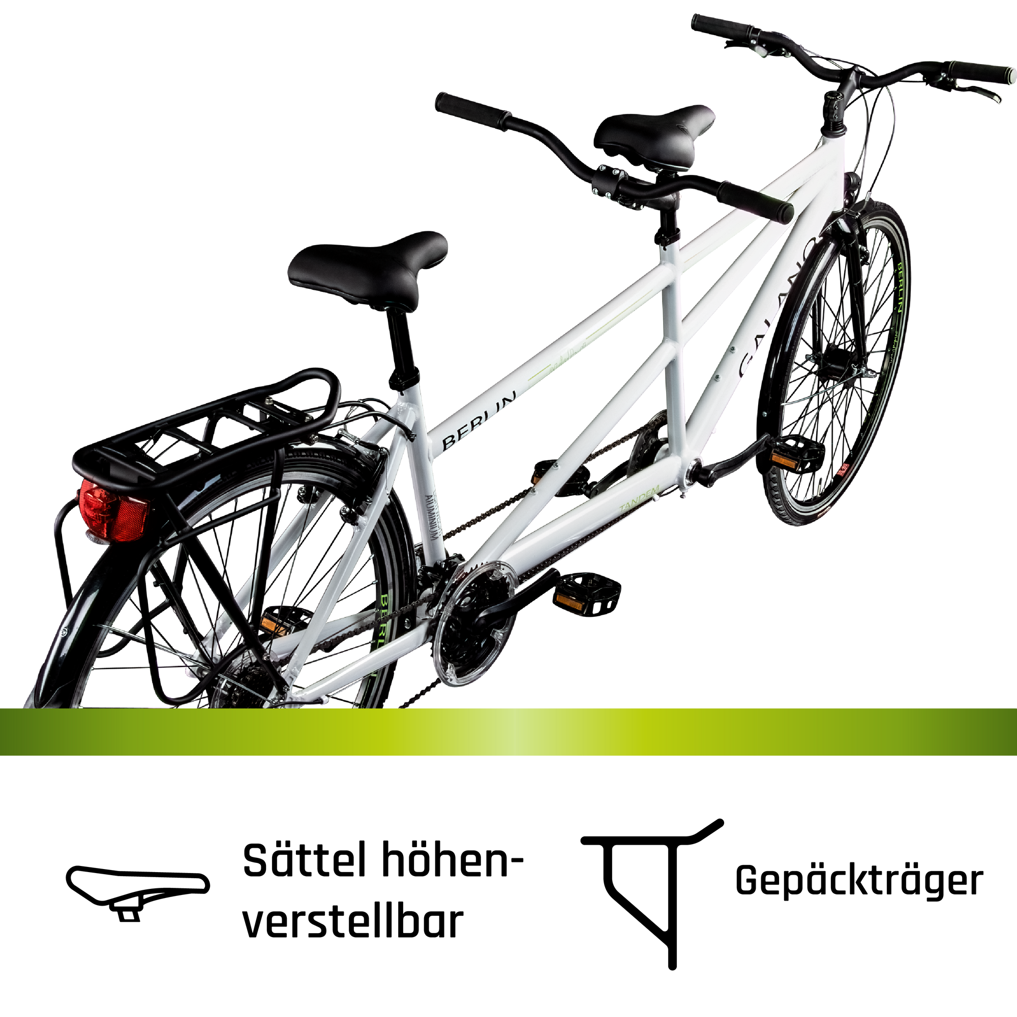 Galano Berlin 700c Tandem Fahrrad Cityrad Trekkingrad 28 Zoll Touring Bike  21 Gnge | pentagonsports.de