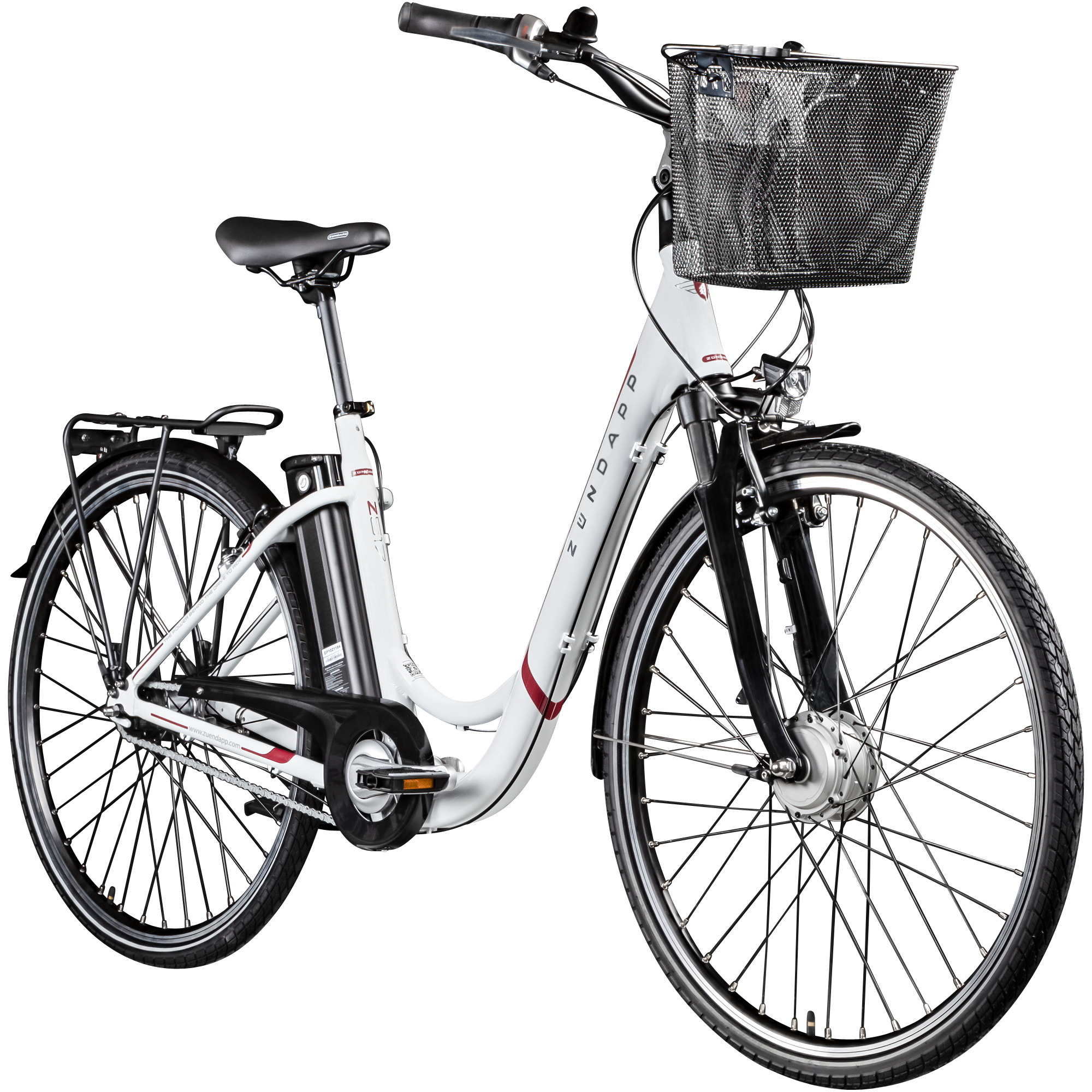Zndapp Z517 E Bike 28 Zoll Pedelec Hollandrad E Fahrrad Damen 155 - 190 cm  mit 7 Gang Nabenschaltung Rcktritt Citybike Nabenmotor | pentagonsports.de