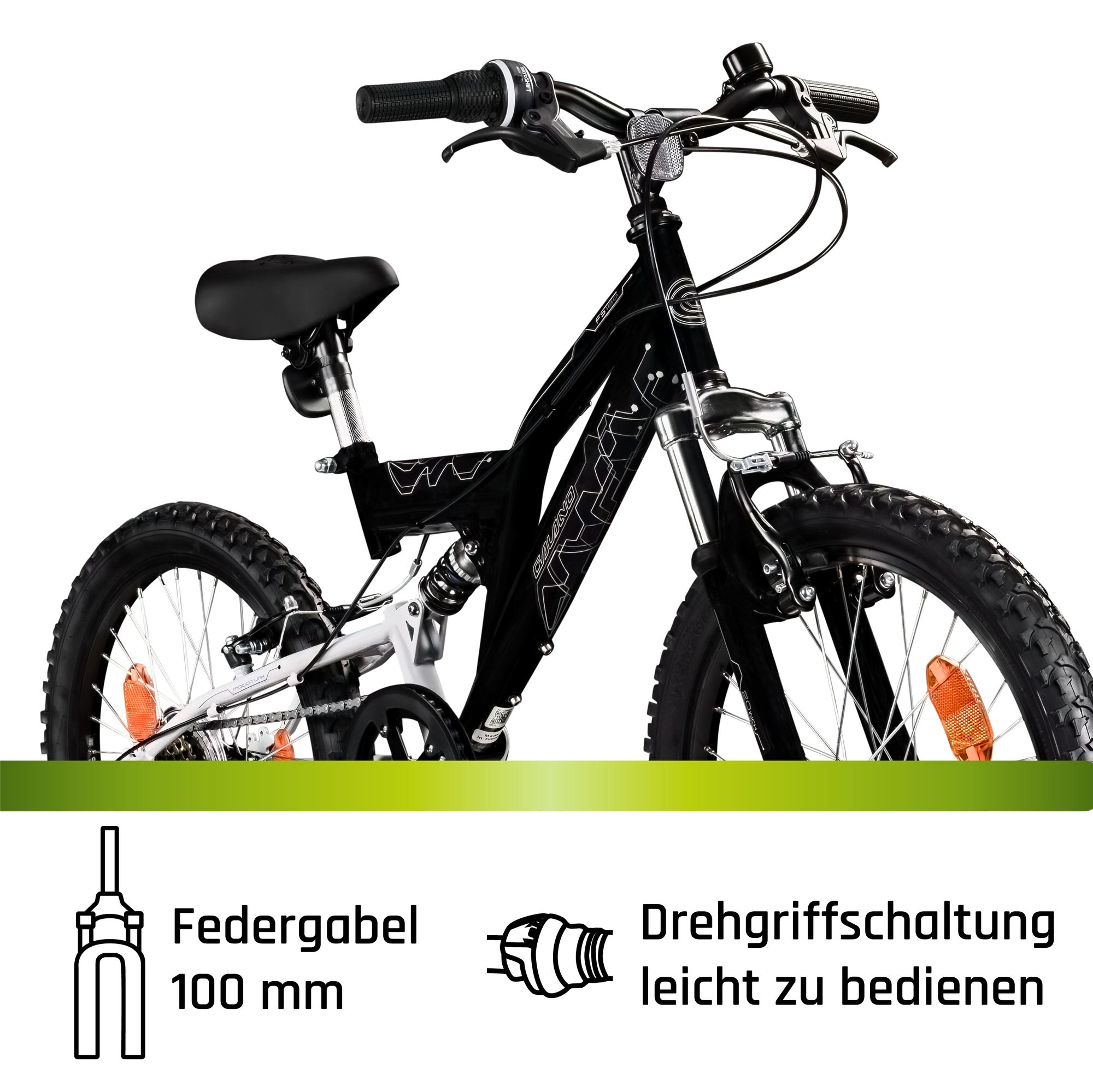 Galano FS180 Kinderfahrrad 20 Zoll ab 6 Jahre 120-135 cm Mdchen Jungen  Fahrrad 6 Gnge | pentagonsports.de