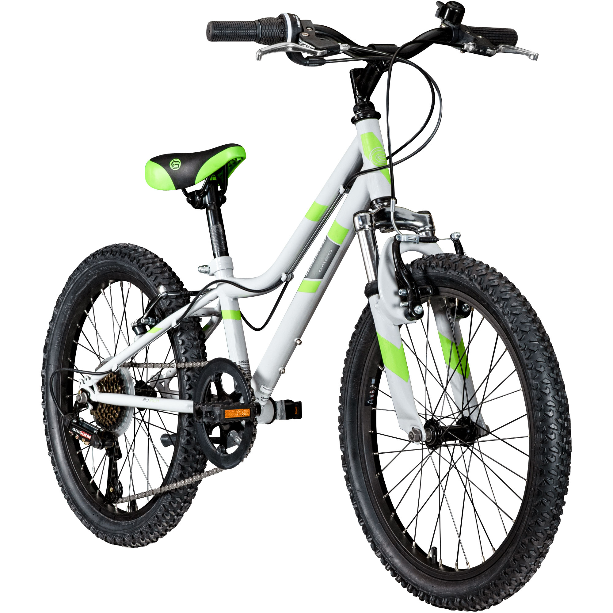 Galano GA20 Kinderfahrrad 20 Zoll 120 - 135 cm Mädchen Jungen Fahrrad ab 5  Jahre Mountainbike 7 Gänge MTB Hardtail Kinder Fahrrad