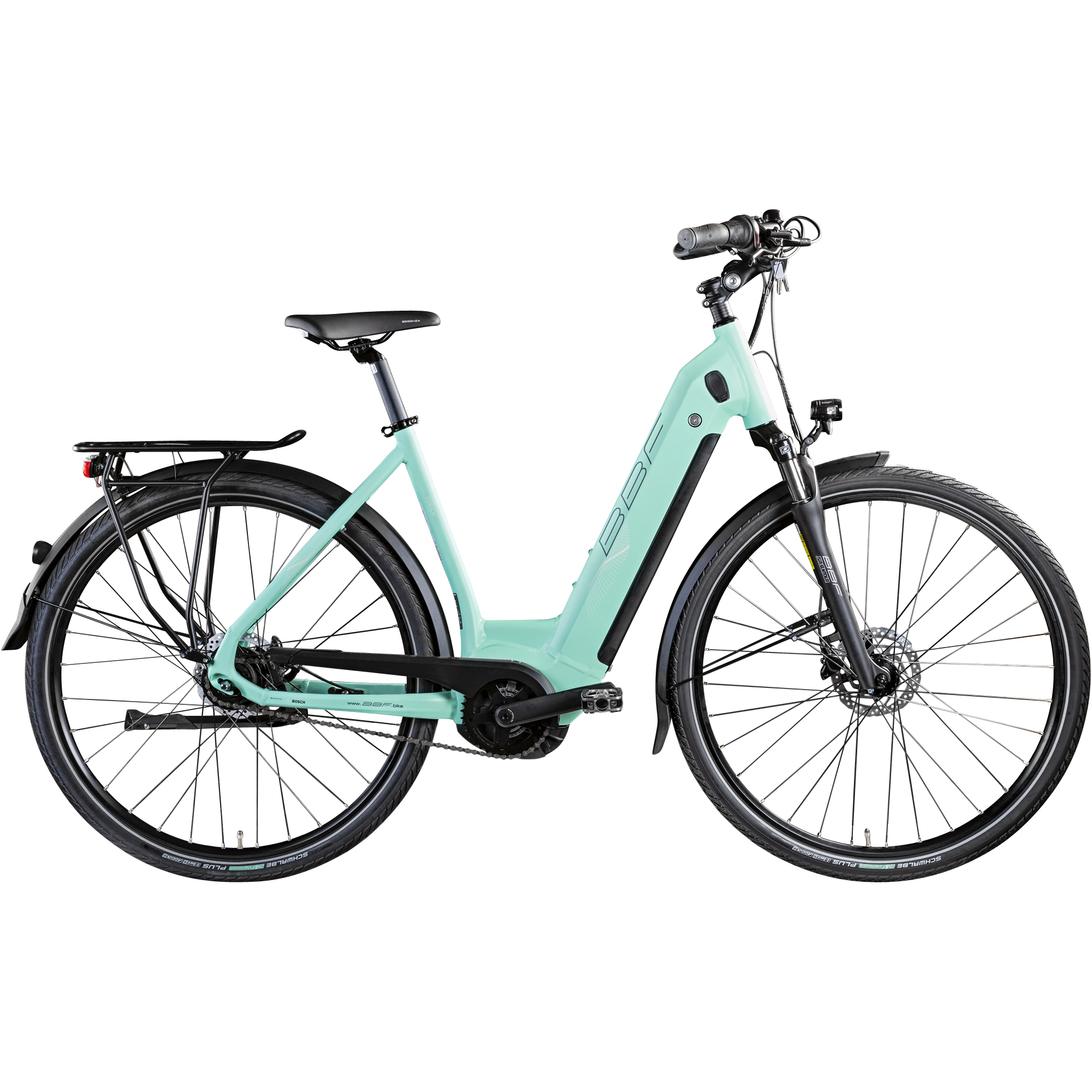 BBF Zürich E Bike Damen Fahrrad 28 Zoll Pedelec für Erwachsene 160 - 195 cm Bosch Elektrofahrrad Hollandrad retro Tiefeinsteiger Damenrad