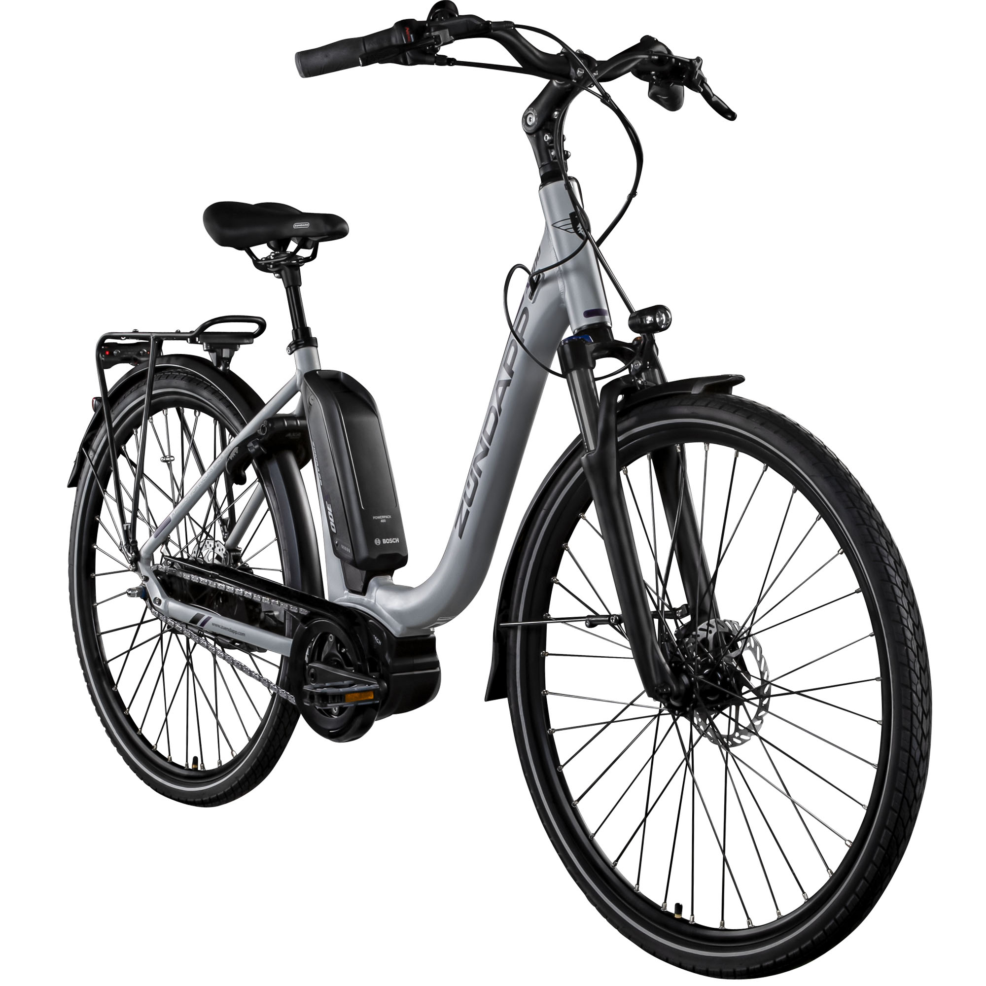Zündapp X300 Silber/Lila - Tiefeinsteiger