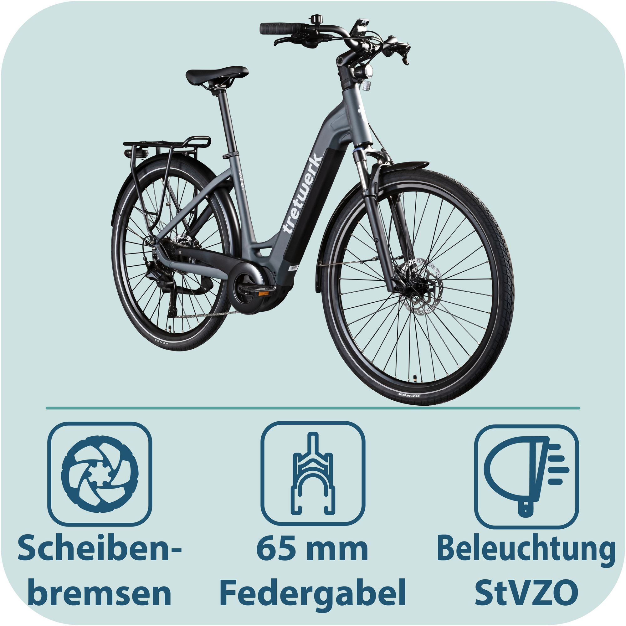 fahrradrahmen damen 28 Zoll Alu Fahrrad Rahmen City Tiefeinsteig Easy Boarding Bike Frame Beige Sport & Freizeit Farbe:Slate Black Kreidler Female Electric | Cruiser 24