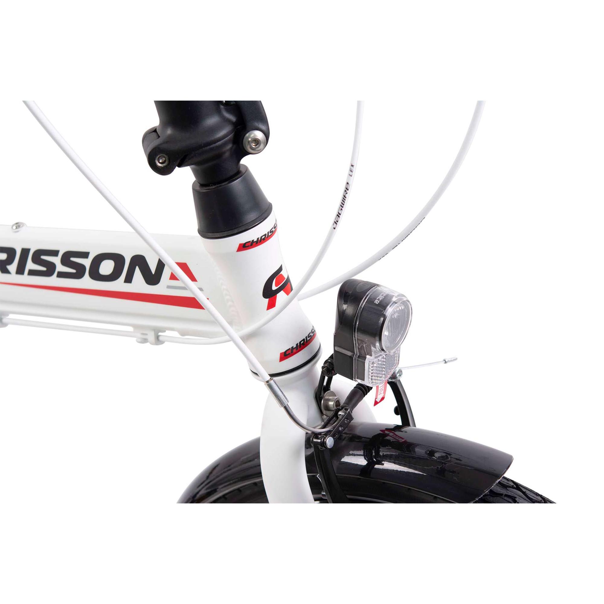 Chrisson Foldrider 3.0 Klapprad 20 Zoll 155 - 190 cm Klappfahrrad 7 Gang Nabenschaltung Faltrad Cityrad Herren Damen