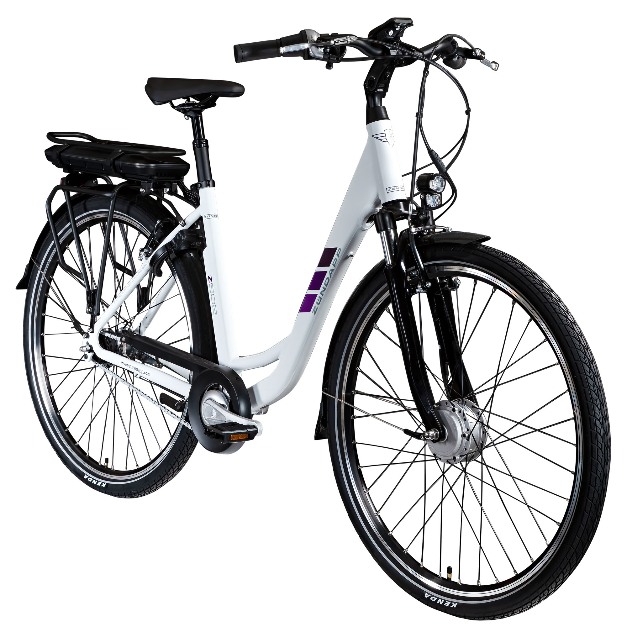 Zündapp Z502 Grau/Grün - 468 Wh - 28 Zoll - Wave