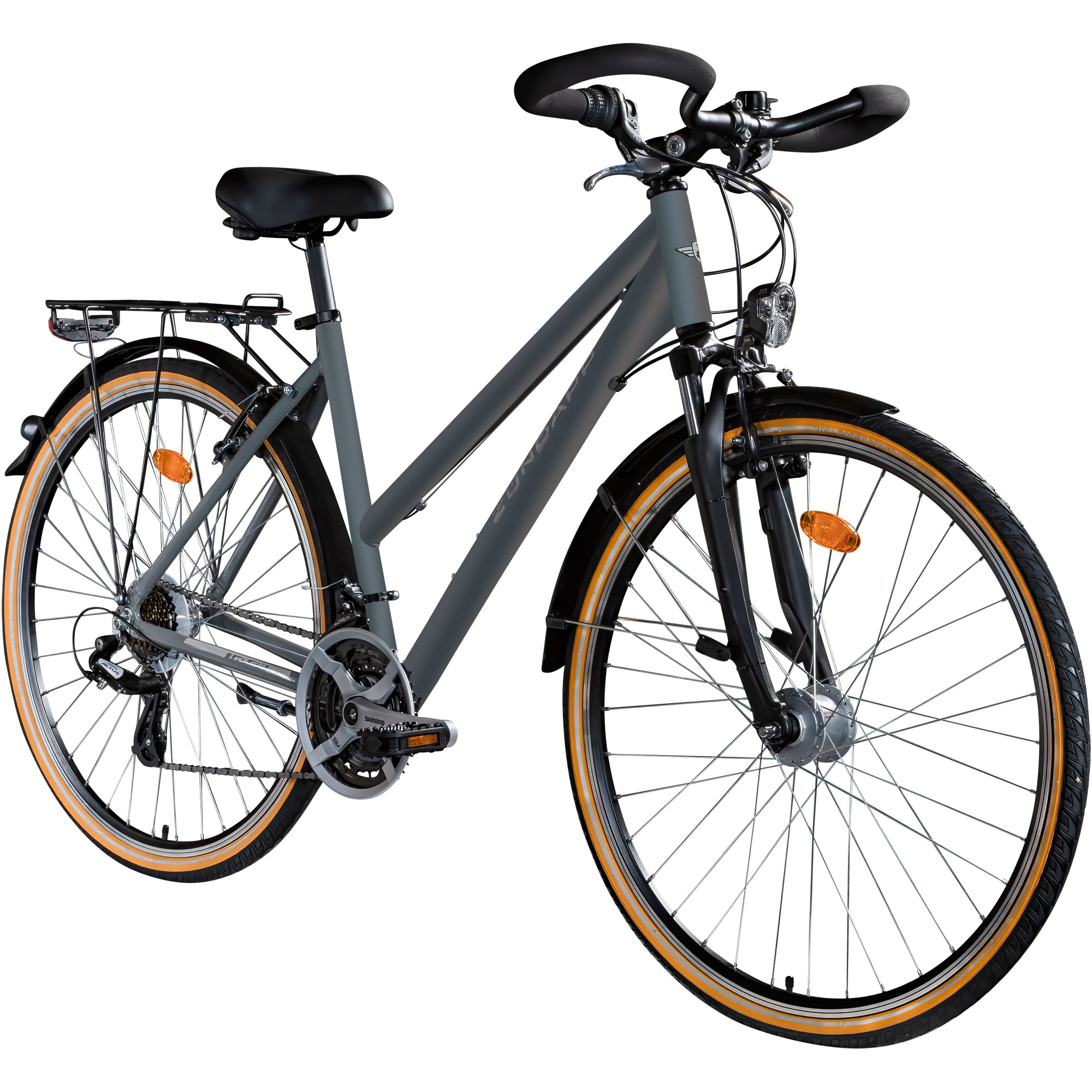 Zündapp T700 Grau - 28 Zoll - Trapez