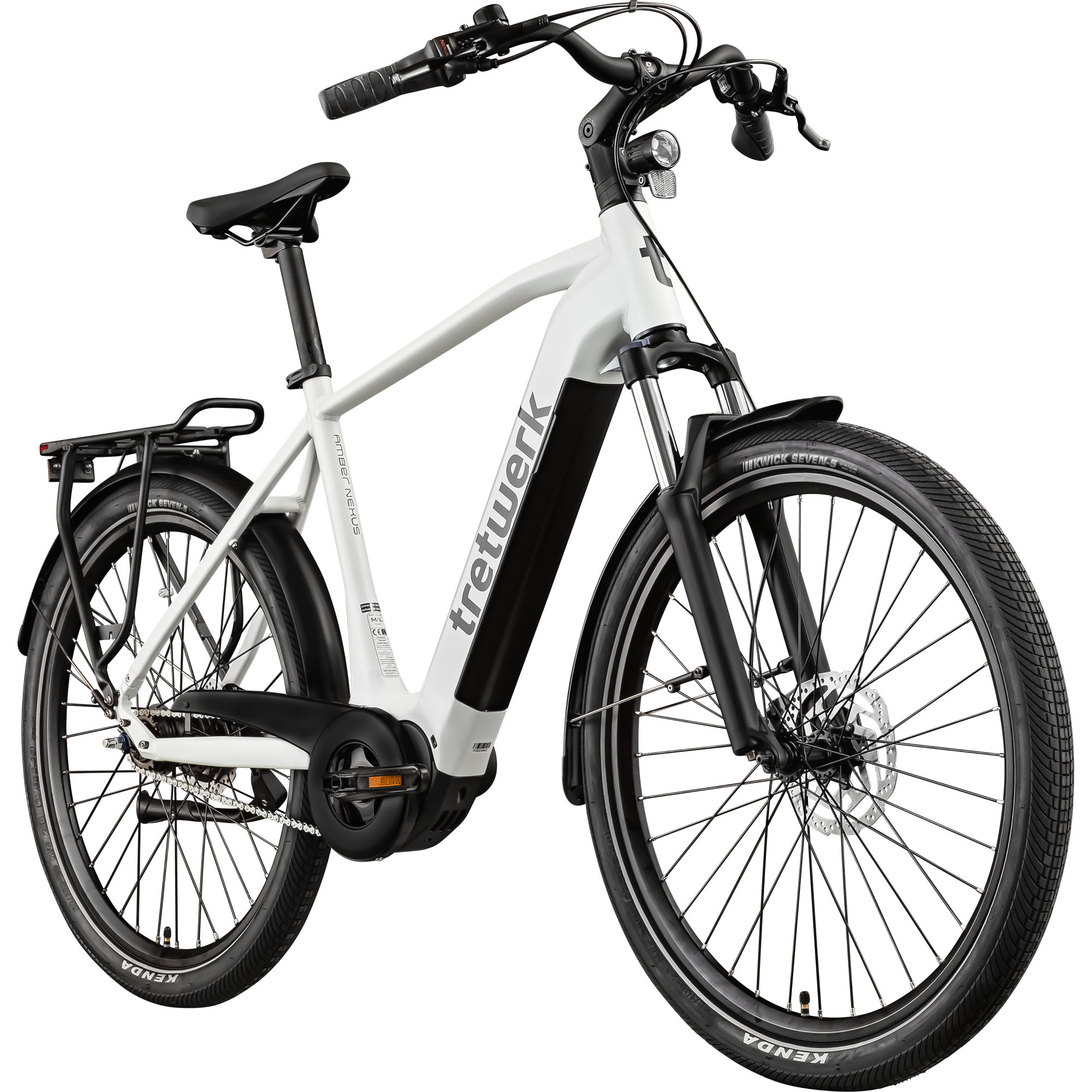 Tretwerk Amber Nexus weiß - 550 Wh - 27.5 Zoll - Wave